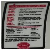 1:12 Scale 1953 Ford Tractor Die Cast Model with Display Case