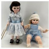 Madame Alexander Dolls - Baby Brother and Girl with Outfits & Accessories