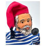 Set of 5 Nautical Fisherman and Sailor Figurines with Accessories