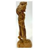 Collection of Vintage Middle Eastern Handmade Figurines and Camels