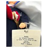 Set of 3 Peggy Nisbet Collectors Costume Dolls Including Sir Winston Churchill