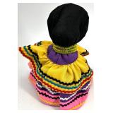 Collection of 12 Vintage Ethnic Dolls, Handmade and Cloth Variations