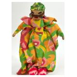 Collection of 12 Vintage Ethnic Dolls, Handmade and Cloth Variations