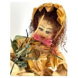 Collection of 12 Vintage Ethnic Dolls, Handmade and Cloth Variations