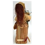 Collection of 12 Vintage Ethnic Dolls, Handmade and Cloth Variations