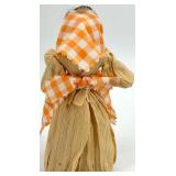 Collection of 12 Vintage Ethnic Dolls, Handmade and Cloth Variations