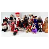 Collection of International Costume Dolls