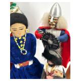 Collection of International Costume Dolls