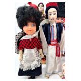 Collection of International Costume Dolls