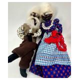 Collection of Handcrafted Ethnic Dolls, Caribbean and South American Style