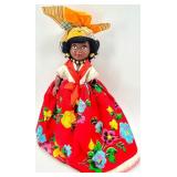 Collection of Handcrafted Ethnic Dolls, Caribbean and South American Style