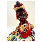 Collection of Handcrafted Ethnic Dolls, Caribbean and South American Style