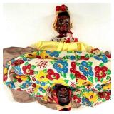 Collection of Handcrafted Ethnic Dolls, Caribbean and South American Style