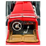 Lot of 2 Diecast Cars: Mercedes-Benz SSK Model and Jaguar E-Type Convertible Model