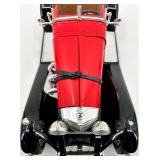 Lot of 2 Diecast Cars: Mercedes-Benz SSK Model and Jaguar E-Type Convertible Model