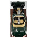 Lot of 2 Diecast Cars: Mercedes-Benz SSK Model and Jaguar E-Type Convertible Model