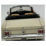 Lot of 5 Die-Cast Convertible Model Cars Including Ford Mustang 1964 1/2