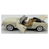 Lot of 5 Die-Cast Convertible Model Cars Including Ford Mustang 1964 1/2