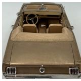 Lot of 5 Die-Cast Convertible Model Cars Including Ford Mustang 1964 1/2