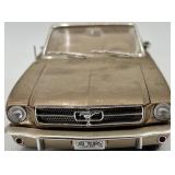 Lot of 5 Die-Cast Convertible Model Cars Including Ford Mustang 1964 1/2