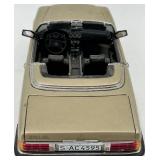 Lot of 5 Die-Cast Convertible Model Cars Including Ford Mustang 1964 1/2