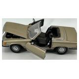 Lot of 5 Die-Cast Convertible Model Cars Including Ford Mustang 1964 1/2