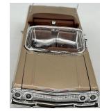 Lot of 5 Die-Cast Convertible Model Cars Including Ford Mustang 1964 1/2