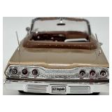 Lot of 5 Die-Cast Convertible Model Cars Including Ford Mustang 1964 1/2