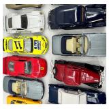 Lot of 20 Die-Cast Model Cars, Airplanes, and Space Shuttle Including 1987 Cadillac Allante Pewter