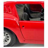 Set of 4 Diecast Model Cars Including Ferrari and Rolls-Royce