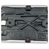 Set of 4 Diecast Model Cars Including Ferrari and Rolls-Royce