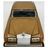 Set of 4 Diecast Model Cars Including Ferrari and Rolls-Royce