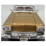 2 Diecast Model Cars Including 1958 Pontiac Bonneville and Convertible
