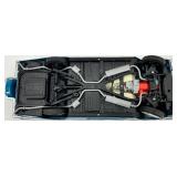 Set of 2 - Diecast Classic Car Models 1959 Chevrolet Convertible and White Coupe