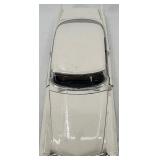 Set of 2 - Diecast Classic Car Models 1959 Chevrolet Convertible and White Coupe