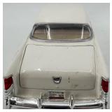 Set of 2 - Diecast Classic Car Models 1959 Chevrolet Convertible and White Coupe