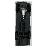 Set of 2 - Diecast Classic Car Models 1959 Chevrolet Convertible and White Coupe