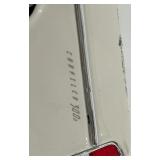 Set of 2 - Diecast Classic Car Models 1959 Chevrolet Convertible and White Coupe