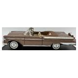 1:18 Diecast 1958 Mercury Turnpike Cruiser Brown Convertible Model Car