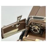 1:18 Diecast 1958 Mercury Turnpike Cruiser Brown Convertible Model Car