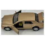 Set of 4 Die-Cast Limousine Model Cars including Mercedes Maybach, Bentley, Rolls-Royce