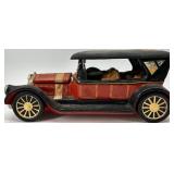 Collection of 6 including Vintage Diecast Model Cars and Ceramic Whiskey Decanter