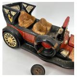 Collection of 6 including Vintage Diecast Model Cars and Ceramic Whiskey Decanter