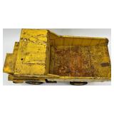 Vintage Mighty Tonka Yellow Steel Dump Truck Toy