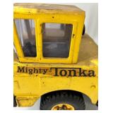 Vintage Mighty Tonka Yellow Steel Dump Truck Toy