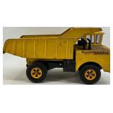 Vintage Mighty Tonka Yellow Steel Dump Truck Toy