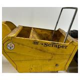 Vintage Tonka Steel Scraper Construction Toy Vehicle