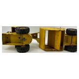 Vintage Tonka Steel Scraper Construction Toy Vehicle