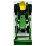 Vintage Fisher-Price Dump Truck, Clear Helicopter, and John Deere Toy Tractor Lot