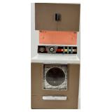 Vintage Deluxe Toy Kitchen Appliance Playset with Refrigerator and Washer